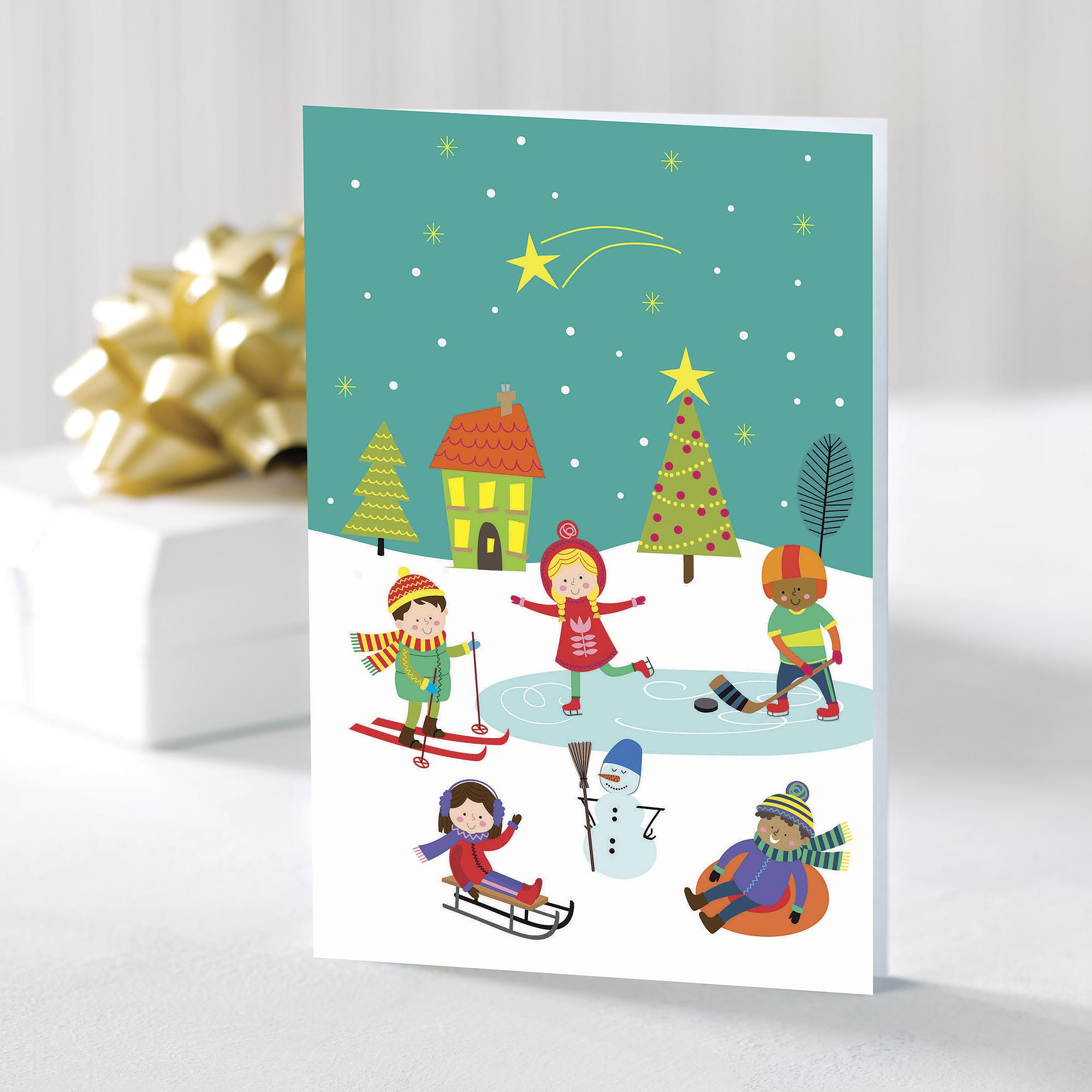 10 Card Set Christmas Greeting Card