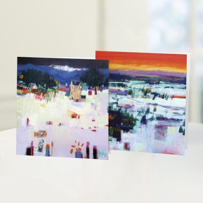 UNICEF holiday greeting cards, 'A Scottish Snowfall' (set of 10) - UNICEF greeting cards, 'A Scottish Snowfall' (set of 10)