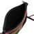 Leather sling, 'Cusco Traveler' - Llama-Themed Multicolored Leather Sling from Peru (image 2g) thumbail