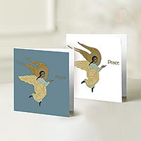 UNICEF Christmas greeting cards, 'The Angels of Peace' (pack of 10) - UNICEF Angel-Themed Christmas Cards (pack of 10)