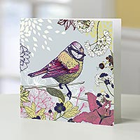 UNICEF all-occasion greeting cards, 'A Garden Bird' (pack of 10) - UNICEF Bird-Themed All-Occasion Cards (pack of 10)