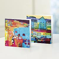 UNICEF all-occasion greeting cards, 'Scottish Seascapes' (pack of 10) - UNICEF All-Occasion Greeting Cards (pack of 10)