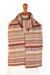 100% alpaca scarf, 'Heritage Stripes' - Peruvian Multicolour 100% Alpaca Andean Scarf