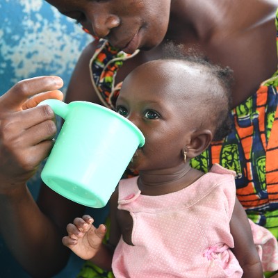 Life saving milk for 3 children - Life saving therapeutic milk for 3 children