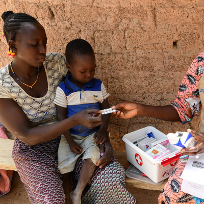 Large first aid kit - Large first aid kit for a health worker