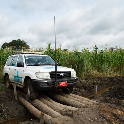 UNICEF all-terrain vehicle - Get aid to where it's needed