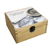 Caja de regalo de madera personalizada - Caja de regalo personalizada con rosa de los vientos