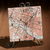 Personalisierte Marmorfliesen-Kartenuhr - Personalisierte Marmorfliesenuhr mit Karte Ihrer Stadt 