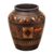 Aged Cuzco vase, 'Labyrinth' - Collectible Ceramic Cuzco Vase