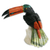 Onyx and jasper sculpture, 'Toucan Dines' - Multicolor Bird Onyx Jasper Gemstone Sculpture (image 2a) thumbail