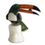 Onyx and jasper sculpture, 'Toucan Dines' - Multicolor Bird Onyx Jasper Gemstone Sculpture (image 2c) thumbail