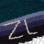 Wool tapestry, 'Lilac Toucans' - Wool tapestry