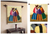 Wool tapestry, 'Women from the Countryside' - Wool tapestry (image 2) thumbail