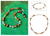 Tiger's eye beaded necklace, 'Coffee Bean' - Handmade Beaded Tiger's Eye Necklace (image 2) thumbail