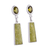 Serpentine dangle earrings, 'Fortress' - Hand Made Serpentine Dangle Earrings (image 2e) thumbail