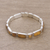 Opal link bracelet, 'Sweetheart' - Opal Link Bracelet (image 2b) thumbail
