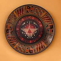 Aged Cuzco plate,