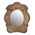 Mirror, 'Garden of Gold' - Reverse Painted Glass Wall Mirror thumbail