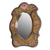Mirror, 'Garden of Gold' - Reverse Painted Glass Wall Mirror (image 2c) thumbail