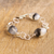 Opal link bracelet, 'Secrets' - Opal link bracelet (image 2b) thumbail
