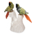 Serpentine and onyx sculpture, 'Parrot Love' - Gemstone Serpentine and Onyx Bird Figurine Sculpture Pair (image 2a) thumbail