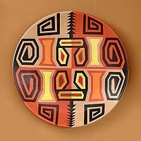 Ceramic plate,