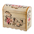 Chest of drawers, 'Rose Bouquet' - Handcrafted Wood Mini Chest of Drawers  thumbail
