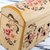 Chest of drawers, 'Rose Bouquet' - Handcrafted Wood Mini Chest of Drawers  (image 2d) thumbail