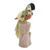 Serpentine and aragonite sculpture, 'Mountain Parrot' - Gemstone Parrot Artisan Hand Carved 10 (image 2c) thumbail