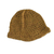 100% alpaca scarf and hat, 'Ochre Puzzles' - 100% alpaca scarf and hat (image 2d) thumbail