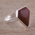 Jasper cocktail ring, 'Warmth' - Sterling Silver Cocktail Jasper Ring (image 2b) thumbail