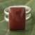 Jasper cocktail ring, 'Passionate One' - Sterling Silver Jasper Cocktail Ring from Peru (image 2) thumbail