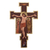 Cedar cross, 'Jesus, Mary and John I' - Cedar cross thumbail