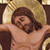 Cedar cross, 'Jesus, Mary and John I' - Cedar cross (image 2b) thumbail
