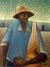 'To Work' - Impressionist Painting from Peru (image 2a) thumbail