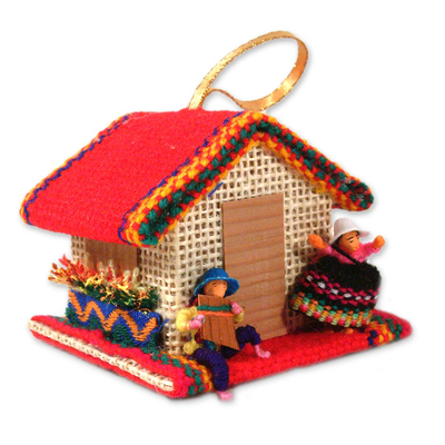 Ornaments, 'Our House' (set of 3) - Ornaments (Set of 3)