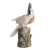 Onyx-Skulptur - Geschnitzte Skulptur aus Onyx und Jaspis, Kakadu-Vogelkunst