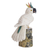 Onyx sculpture, 'White Cockatoo' - Carved Onyx and Jasper Sculpture Cockatoo Bird Art (image 2d) thumbail