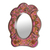 Mirror, 'Garden of Love' - Hand Made Reverse Painted Glass Mirror (image 2c) thumbail