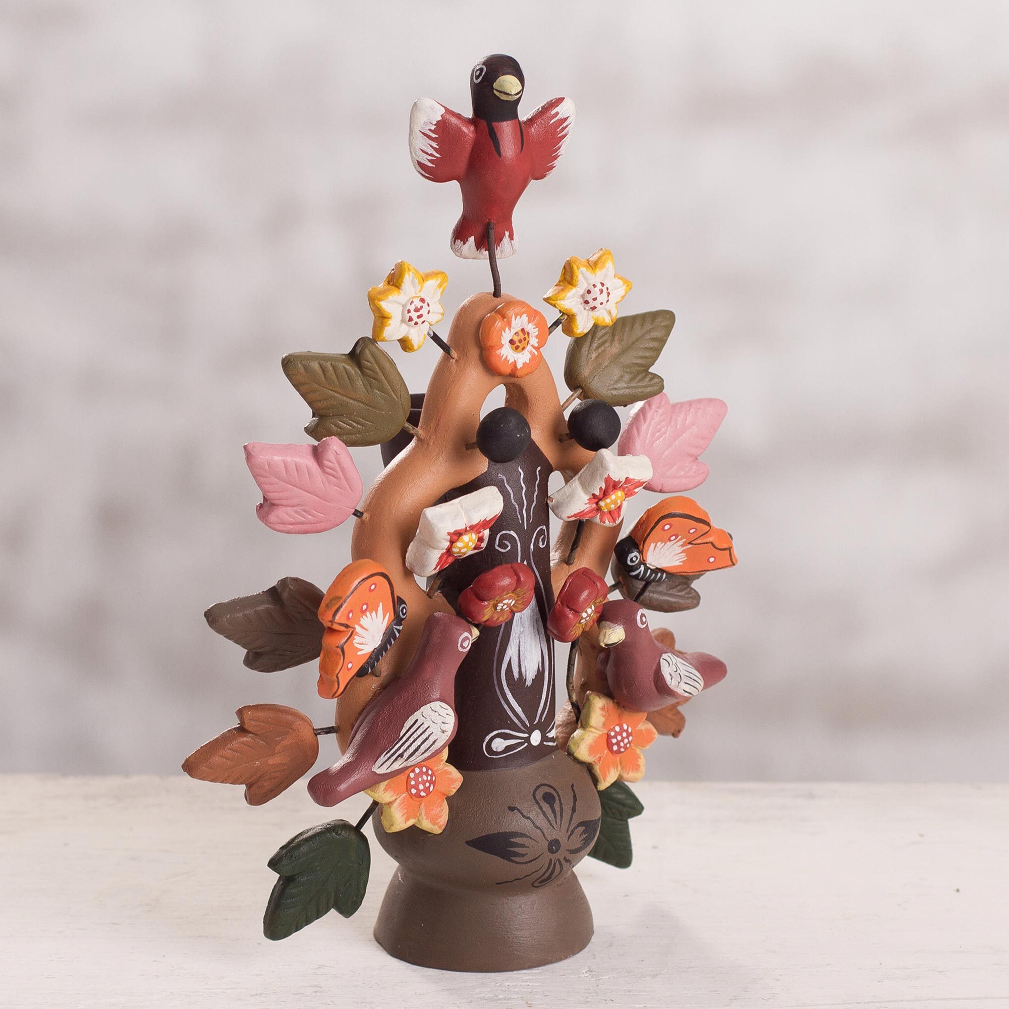UNICEF Market Ceramic candleholder Tree of Life