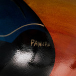 Ceramic vase, 'The Monastery' - Hand Made Cuzco Colorful Ceramic Vase