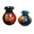 Ceramic vases, 'Rest Time' (pair) - Ceramic vases (Pair)