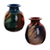 Jarrones de cerámica, (par) - Jarrones de cerámica de Cuzco (par)