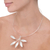 Silbernes Halsband - Feine Halskette mit silbernem Kragen