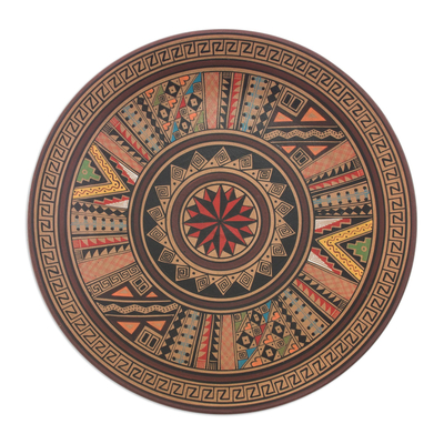 Cuzco Ceramic Decorative Plate