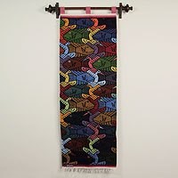 Wool tapestry,