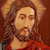 Cedar wood panel, 'Portrait of Christ' - Religious Cedar Wood Relief Panel of Jesus