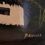 Ceramic vase, 'The Cottage' - Hand Painted Cuzco Ceramic Vase