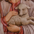 Cedar relief panel, 'The Good Shepherd' - Jesus with Lamb Relief Wall Panel Hand Carved Cedar (image 2c) thumbail
