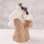 Onyx and aragonite sculpture, 'Cockatoo Couple' - Gemstone Bird Sculpture from Peru (image 2b) thumbail